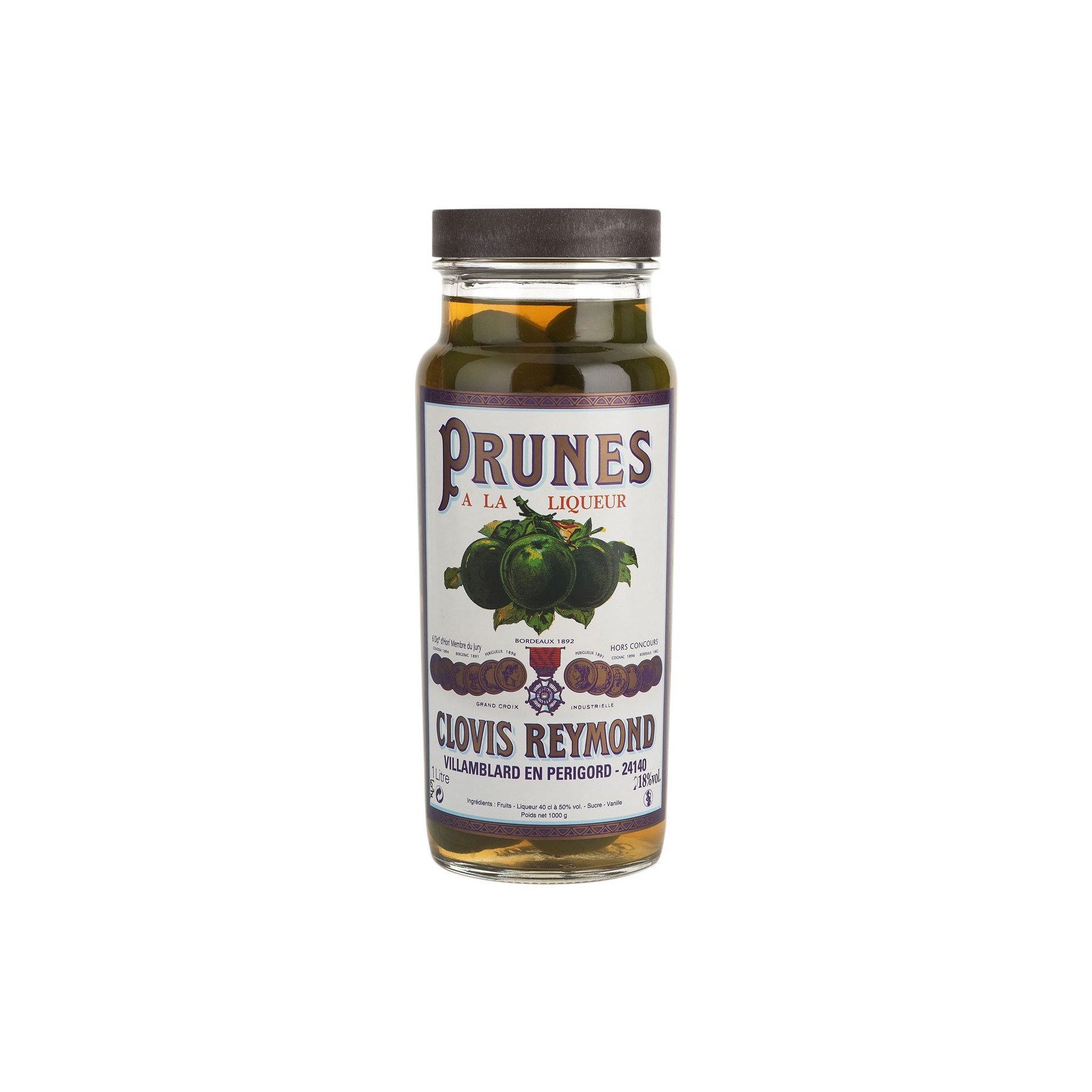 Prunes à la liqueur